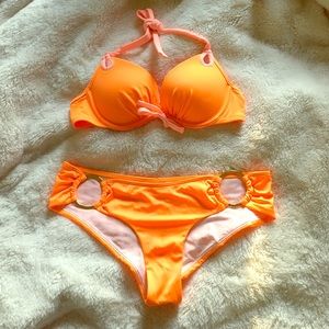 Victoria's Secret Orange Heat bikini swimwear