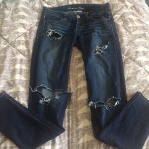 American Eagle Ripped Jeggings