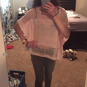 Lucky brand sheer top