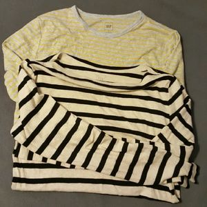2 long sleeve Gap shirts! Amazing deal!!