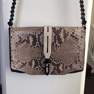Rag and Bone Enfield mini bag in Python