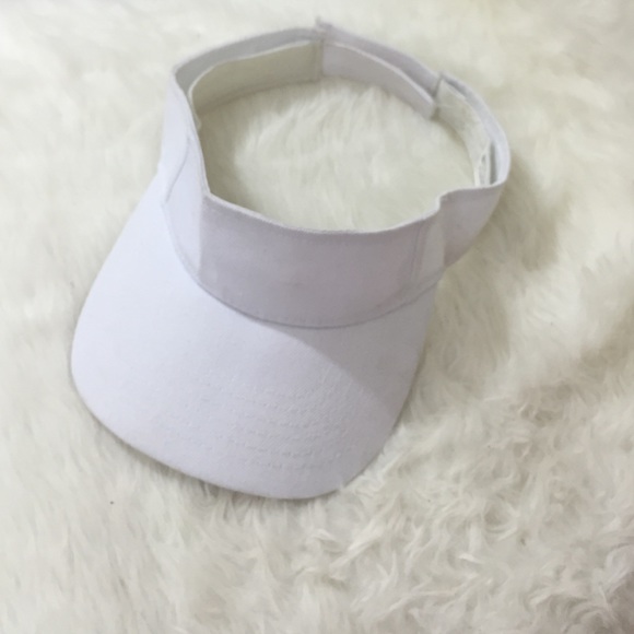White Tennis Visor