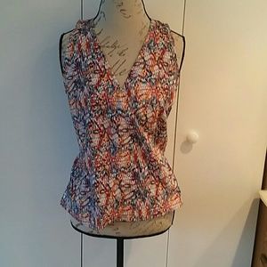 Kardashian colorful top.
