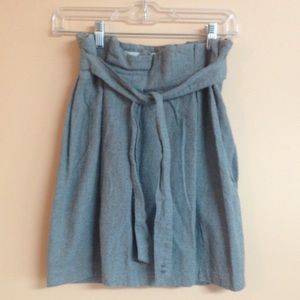 Gray skirt