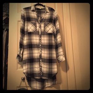Cloth & stone flannel dress