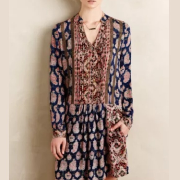 ISO Anthropologie parquerette shiftdress xs/XXs