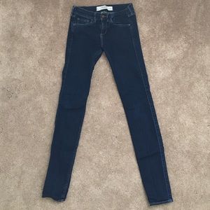 A&F Dark Jeggings