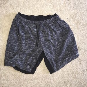 Mens Lululemon On The Mat shorts
