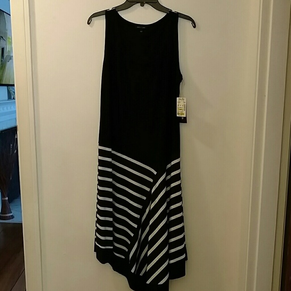 New black & white dress.