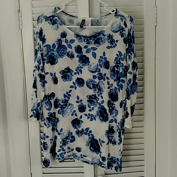 H&m floral lightweight sweater