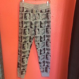 NWT Grey Marilyn Monroe Sweat/Jogger Pants