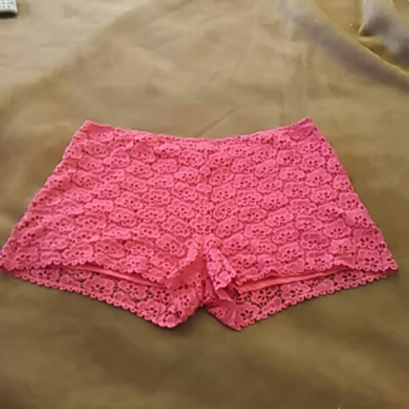 Crochet Pink Shorts