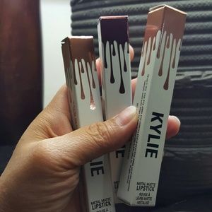 Kylie metallic lipsticks. All 3 colors-bundled.