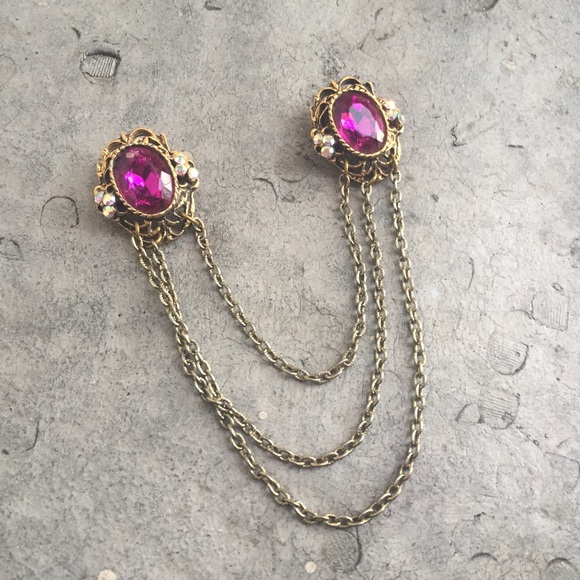 Jewelry - Jeweled Collar Pin