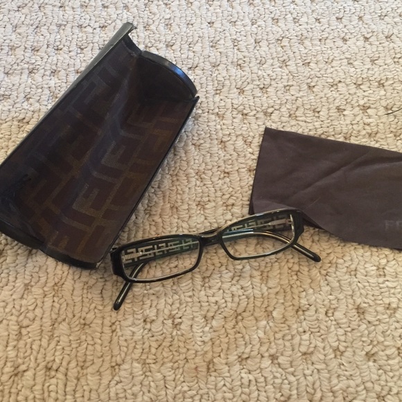 FENDI Prescription Glasses w/ case & cloth