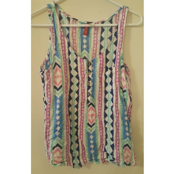 striped tank top
