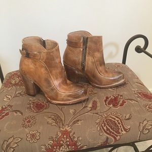 Bedstu Isla Booties - Rustic Tan - 7.5