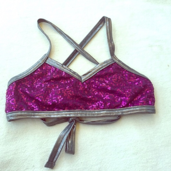 Sequin bralette