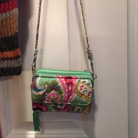 Vera Bradley wallet cross body bag