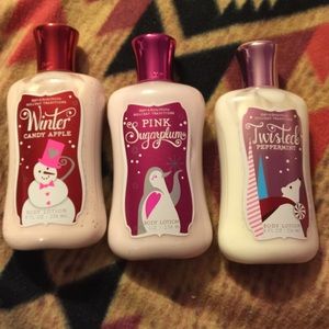 bath and body works lotion Holiday tradition