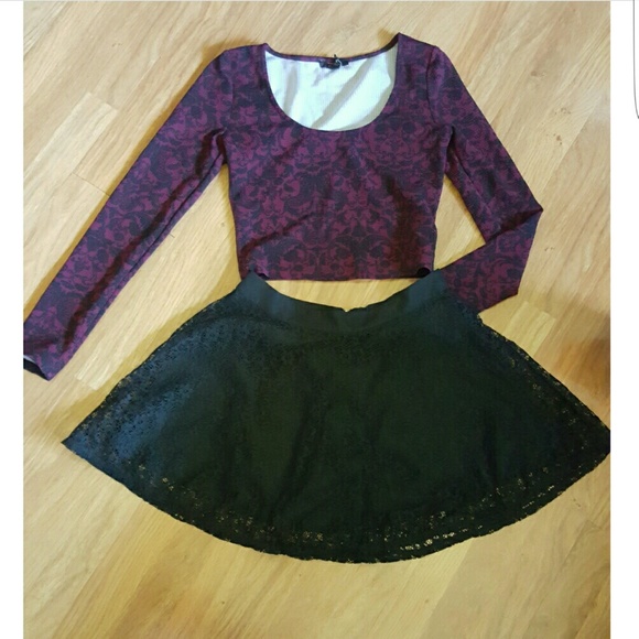 Long Sleeve Crop Top