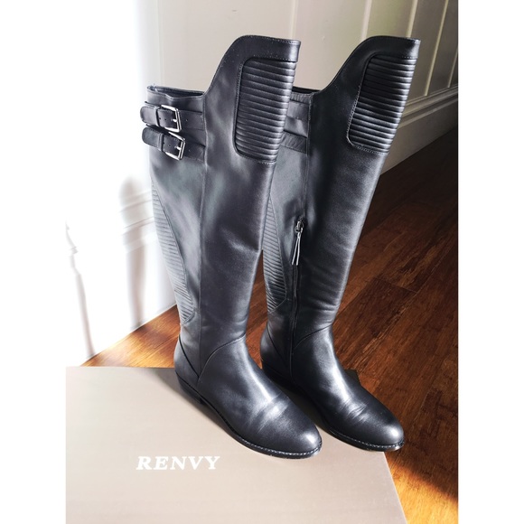 Genuine Leather Renvy Over the Knee boot