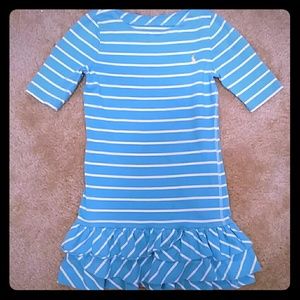 Girls RALPH LAUREN pique dress