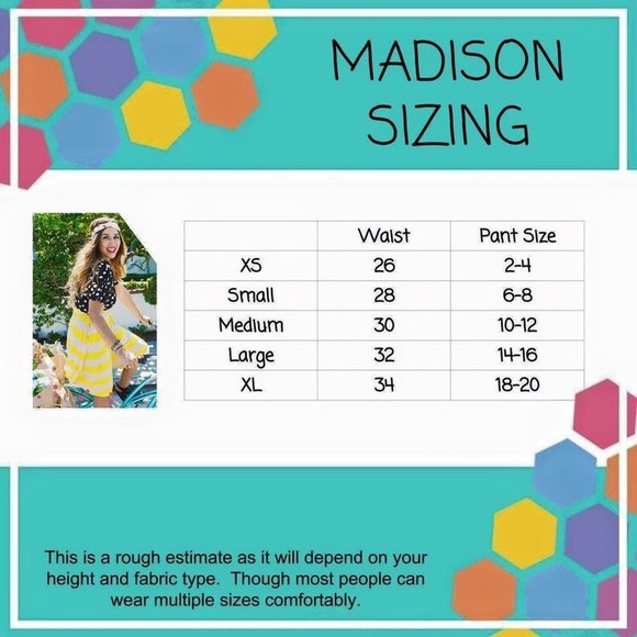 SOLD [LuLaRoe] Madison skirt - Picture 4 of 4