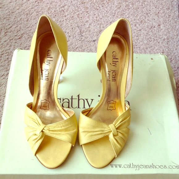 Yellow heels