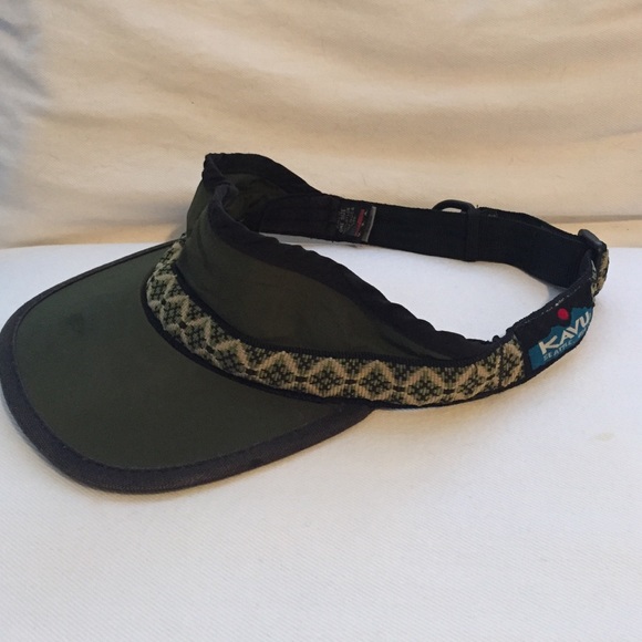 Dark Green Kavu Visor