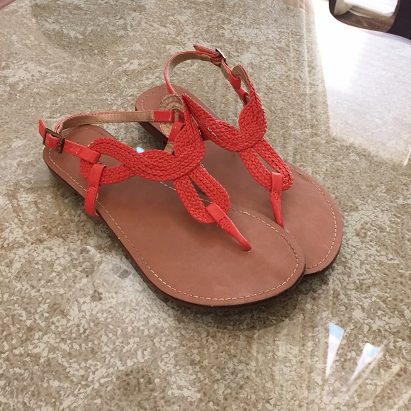 Color:Orange Size:8 Brand: Merona