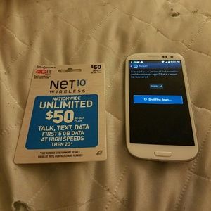 Galaxy s3 and unlimited minutes phone card