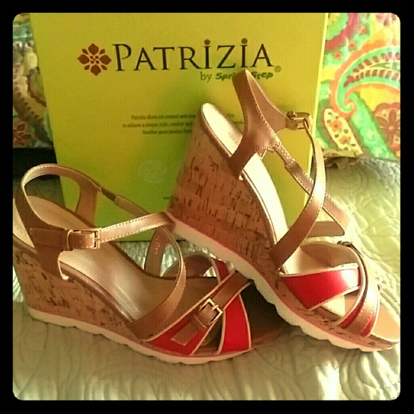 Patrizia Stappy Wedge Sandals