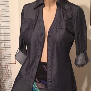 Light weight denim shirt ..