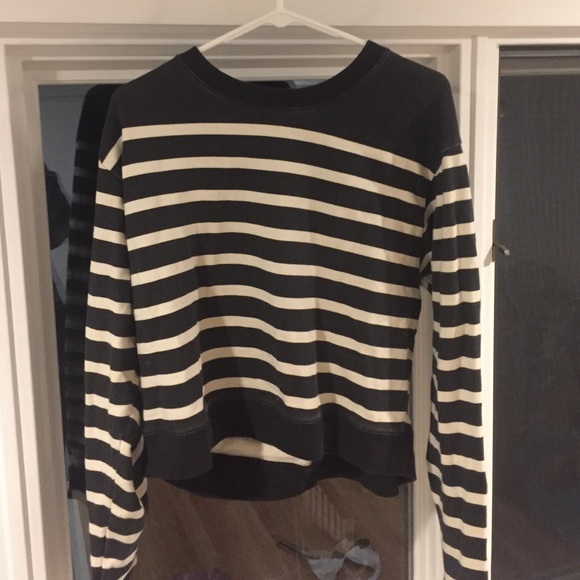 J. Crew oversized sweatshirt