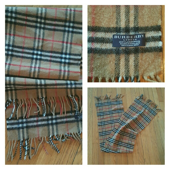 Lambswool Burberry Scarf