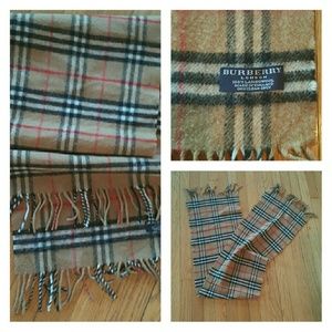Lambswool Burberry Scarf
