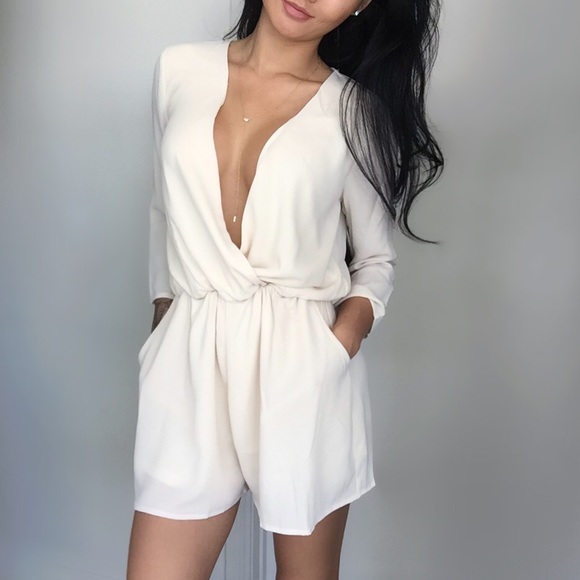 "Beige Ibiza Romper" - Picture 2 of 4