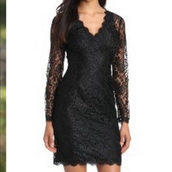 Adrianna Papell lace evening cocktail dress