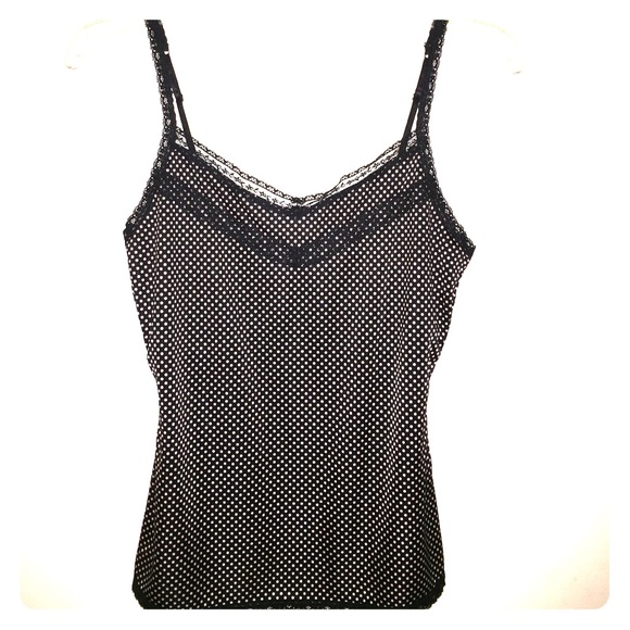 The Limited polka dot camisole
