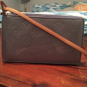 New Louis Vuitton Vernis Pouchette Light Blue