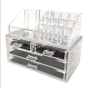 4 DRAWER +lipstick makeup organizer !