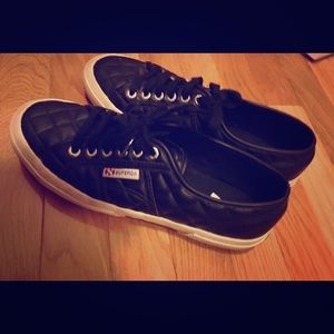 superga quilted slip on sneakers