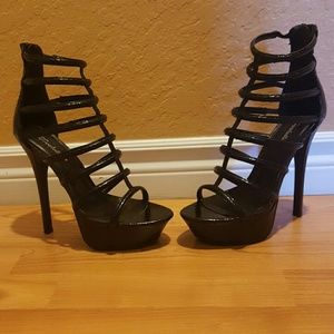 Breckelle's strappy heels