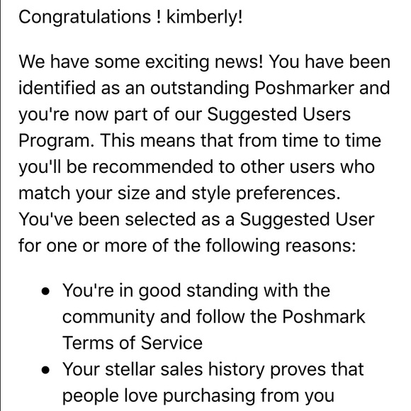 ๐๐๐๐๐POSH AMBASSADOR- SHOP WITH CONFIDENCE! - Picture 2 of 3