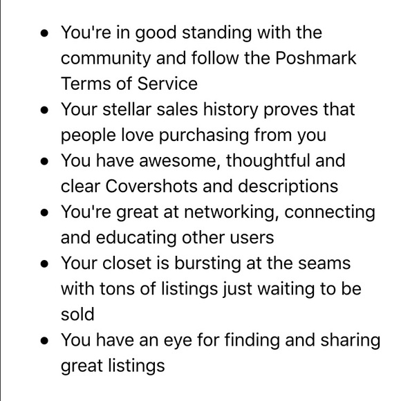 ๐๐๐๐๐POSH AMBASSADOR- SHOP WITH CONFIDENCE! - Picture 3 of 3