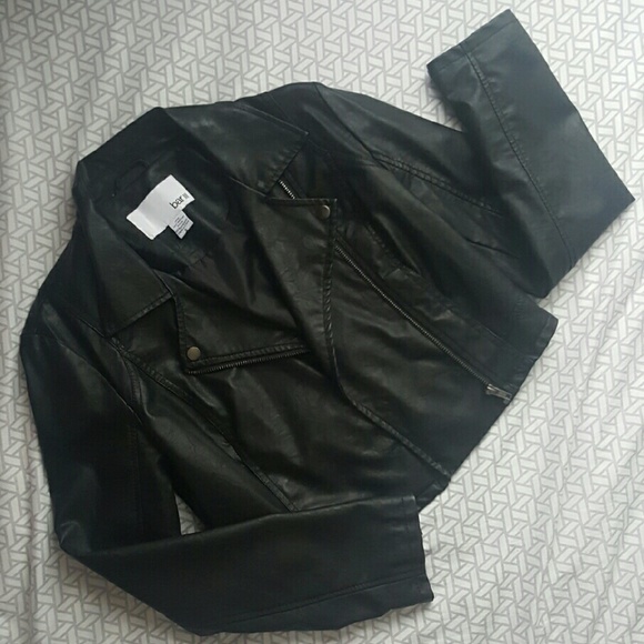 Cropped Motorcycle Jacket