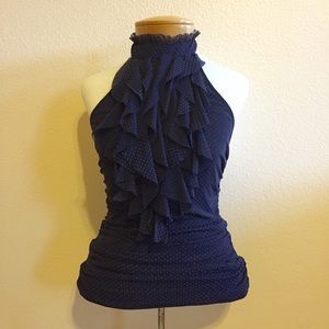 NAVY BLUE HALTER♥️