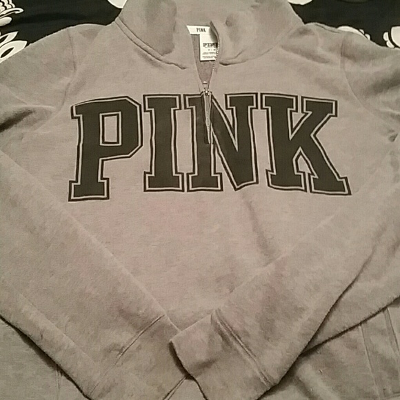 Victoria secret pink half zip