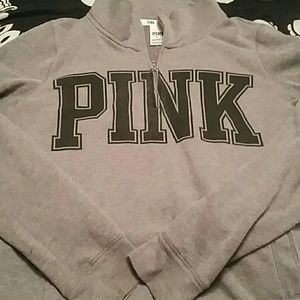 Victoria secret pink half zip
